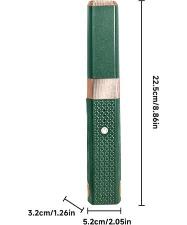 Portable Flat Iron - Small Travel Hair Iron Cordless Ceramic Straightener for Quick Styling - Fast Heating Multifunctional Accessory in Green - Buy Online on GoSupps.com