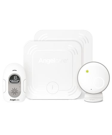 Angelcare SmartSensor Pro 2 2-in-1 monitoring: audio + motion with wireless sensor mats room temperature display
