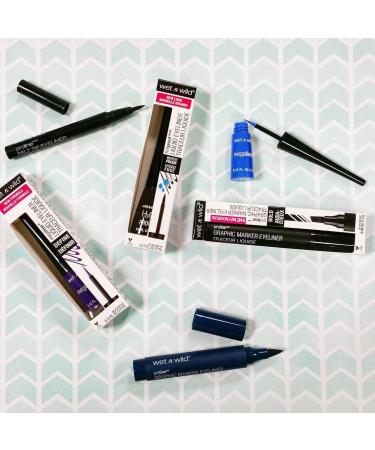 Wet n Wild MegaLiner Liquid Eyeliner in Dark Brown - Long-Lasting Formula - Buy Online on GoSupps.com