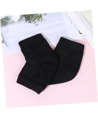 FRCOLOR 2 Pairs Socks Cracked Heel Moisturizing Heel Silicone Heel Sleeve Moisturizing Plantar Sleeve Moisturising Heel Sock Heel Cushion Men and Women Foot Gel Set - Buy Online on GoSupps.com