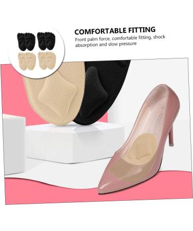 FOMIYES 8 Pairs Anti-Skid Forefoot Pad Grips - Cushioned Shoe Inserts Adhesive Pads for Heels & Forefoot Comfort | International Shipping Available - Buy Online on GoSupps.com