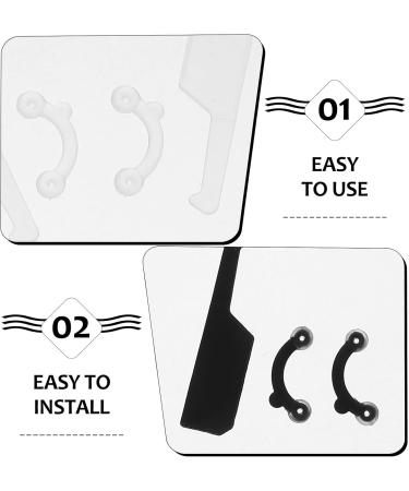 Beavorty 18 pcs Kit Inserts de Modelage de Nez Invisibles Noir et Blanc S Outil de Redressement et Soutien Nasal Portable et Discret pour Remodelage Facile - Buy Online on GoSupps.com