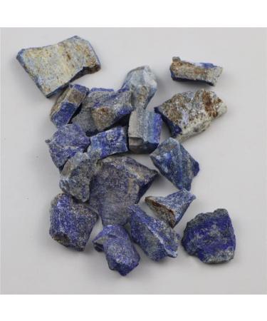 100g Natural Lasurite Stone Crystal Rough Ore Rock Reiki Collectible Specimen Can Be Used for Home Decoration - (Color: 100g 20-30mm) Full of Texture - Buy Online on GoSupps.com