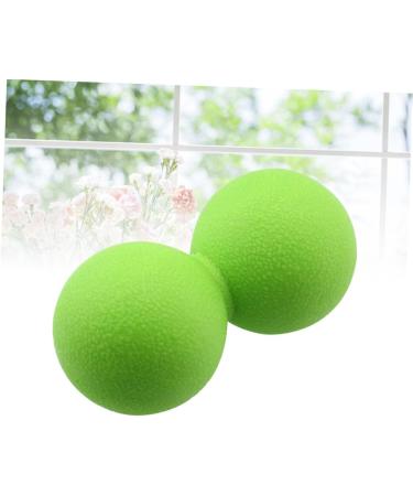 Hapinary Peanut Foot Massager - Deep Tissue Vibration Roller & Trigger Point Ball for Yoga & Relaxation - Medium Green - Buy Online on GoSupps.com