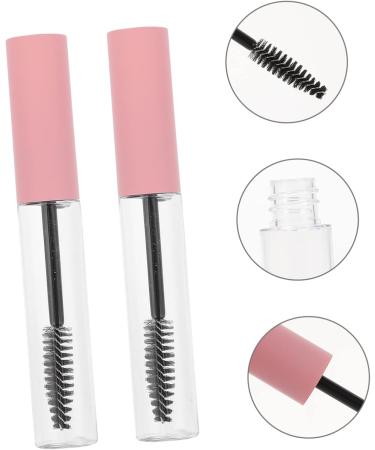LALADEFIEE 10pcs Mascara Empty Tube Eyelash Fluid Tubes Eyelash Cream Mascara Tube Eye Gloss Liquid Tube Pink 1 g (Pack of 1) Pink - Buy Online on GoSupps.com