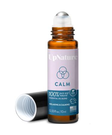 Calm Essential Oil Roll On Blend  Stress Relief Gifts for Women - Calm Sleep, Destress & Relaxation Aromatherapy Oils with Peppermint Oil & Ginger Oil  Perfect Stocking Stuffer