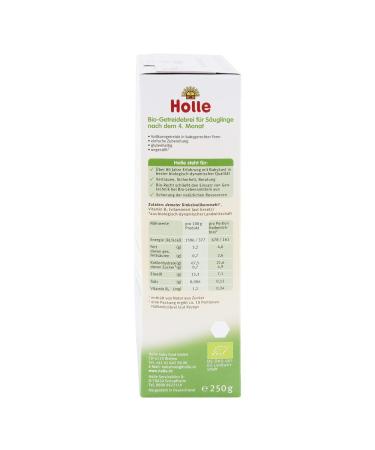 Holle Organic Porridge Spelled 250g - Nutritious Baby Food for Healthy Growth | Buy Online & Ship Worldwide - Buy Online on GoSupps.com