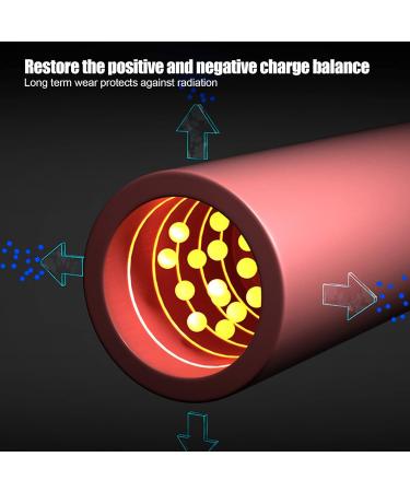 Buy Red Anti-Static Bracelet - Radiation Protection Waterproof Shock-Resistant for Daily Use - International Shipping Available - Buy Online on GoSupps.com