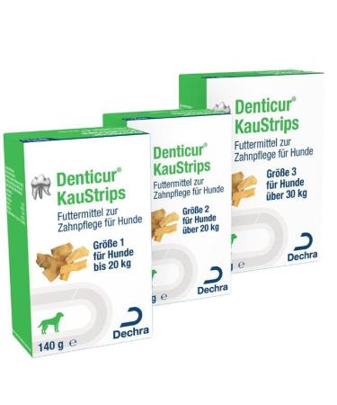 Denticur Chew Strips for dogs over 30 kg
