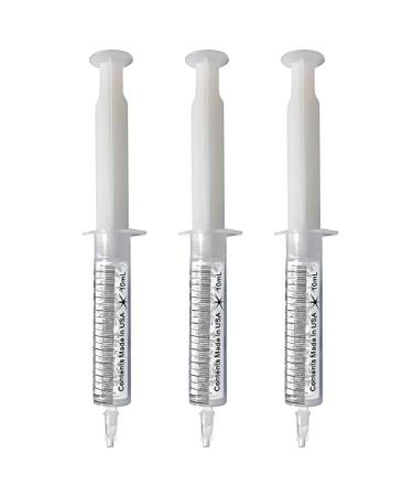 Teeth Whitening Gel Refill Syringes Kit 36% Carbamide Peroxide Vegan Organic Tooth Whitening Kit for Sensitive Tooth Bleach Natural Teeth Whitener Solution Pack of 3 Teeth Whitening Gel 36% (3 Pack)