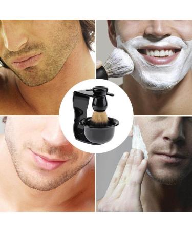 LCKJLJ 3-in-1 Shaving Soap Bowl Set | Shaving Brush Stand & Hair Shaver - Premium Quality for a Smooth Shave - Buy Online on GoSupps.com