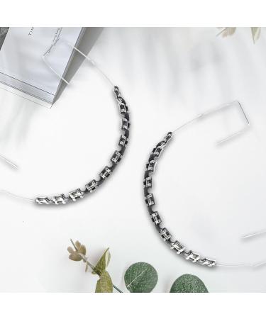 1 Pair of Temporary Tooth Decoration Teeth Retainer Practical Brackets para Dientes Sturdy Retenedores de Dientes Ortodoncia Props for Dental Students to Practice (Black) - Buy Online on GoSupps.com