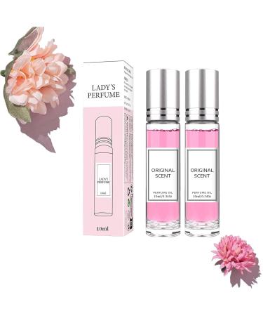 Pheromone Perfume Women Enhanced Scents Pheromone Perfume Easy Roll-On Scents Perfume Phero Perfume for Women (2 pcs)