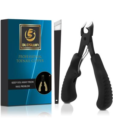 Professional Foot Nail Clipper Set - Super Sharp Stainless Steel Nail Tongs for Thick & Ingrown Nails | Pedicure Foot Care | 2 Piece Nail Scissors & File - Buy Online on GoSupps.com