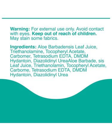 Eden Dews Organic Aloe Vera Gel 100% Pure & Natural Gel Moisturizing Face Skin & Hair Care Made in USA Unscented (1 Large (32 OZ) - Buy Online on GoSupps.com