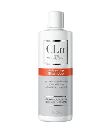 CLn  Shampoo for Scalp Prone to Folliculitis  Dermatitis  Dandruff  Itchy and Flaky Scalp (8 oz) 8 Fl Oz (Pack of 1)