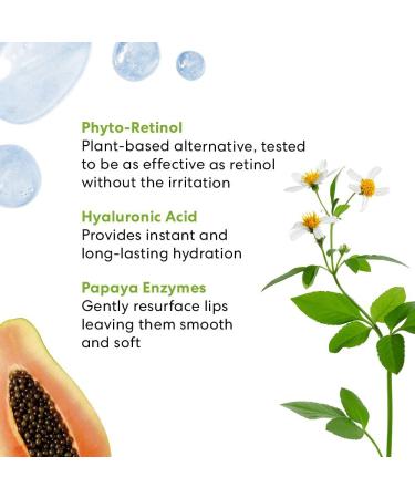 bareMinerals Ageless Phyto-Retinol Lip Mask - Vegan Leave-On Lip Sleeping Mask with Plant-Based Retinol & Hyaluronic Acid - International Shipping Available - Buy Online on GoSupps.com