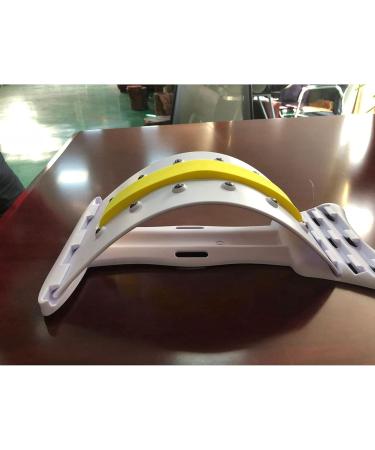 OBHDRIRRY NACH TELDEN - Pain Relief Traction Device for Neck & Shoulder Massage | Yellow & White Relaxation Support - Buy Online on GoSupps.com