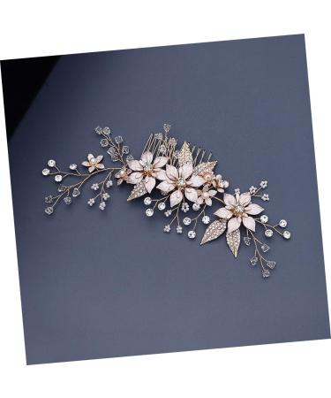 MAGICLULU 1 PC Hair Comb Exquisite Bridal Comb Practical Hair Prop Charming Hair Supply Party Decoration Supply Beautiful Comb Creative Hair Prop Sweet Hair Prop Female Tuck Comb - Buy Online on GoSupps.com