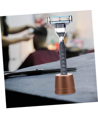 Beaupretty 4-Piece Metal Razor Stand & Organizer | Double-Sided Shaving Base for Men | Durable Aluminum Shaver Holder - Buy Online on GoSupps.com