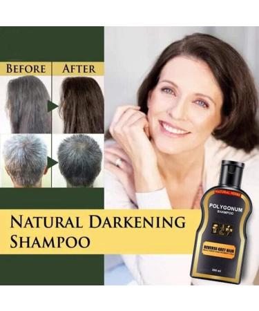 Organic Hair Darkening Shampoo and Conditioner Bar - Volumizing & Moisturizing Black Hair 200ML - Buy Online on GoSupps.com