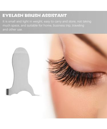 Healeved Lash Separator Tool - Eyelash Lift & Grafting Brush for Perfect Lash Perms | Silver 5.2x4cm - Buy Online on GoSupps.com