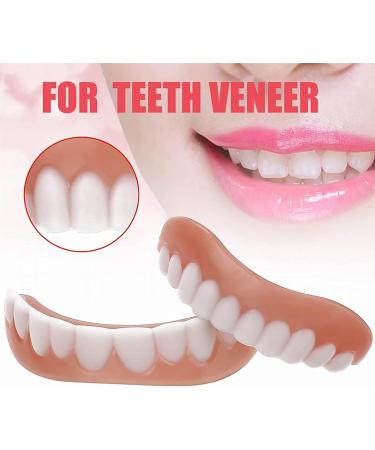 Buy Mxrfactory Instant Veers Pebble Gel Provisional Dentures - Quick Upper & Lower Jaw Teeth Repair for a Confident Smile - 5 Pairs - Buy Online on GoSupps.com