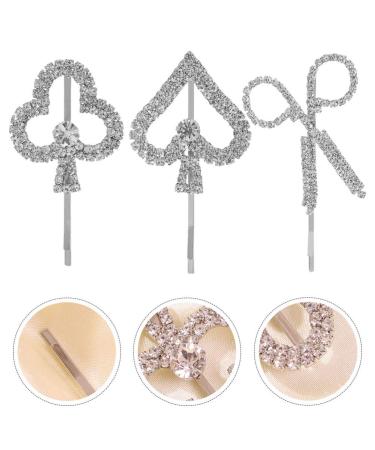 3st scissors heart hair needle hair crocodile clamps hair clips with rhinestone bride headdress for the wedding rhinestone hair needles weddings bling hairpins