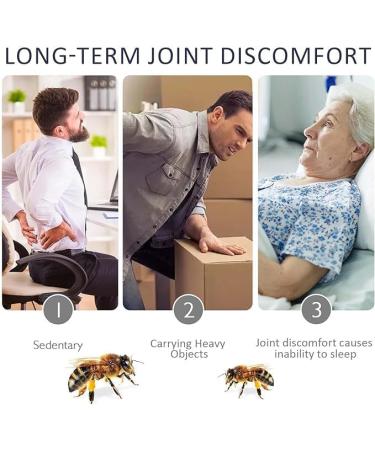 Cvreoz Australian Honey Bee Venom Pain and Bone Healing Cream 2pcs Bee Venom Gel for Arthritis Bee Venom Pain Cream with Australian Honey Bee Venom Bee Venom Cream for Joint and Probiotic - Buy Online on GoSupps.com