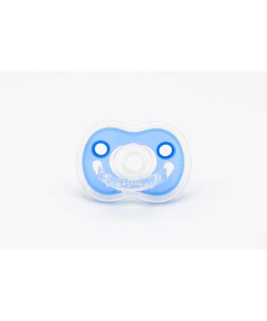 Refuser All Silicone Pacifier 2 Units (Blue) (Blue)