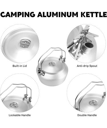 Fire-Maple Niumbus 1.2L Camping Kettle | Aluminum Tea Coffee Pot for Outdoor Hiking | Portable Lightweight Water Boiler with Foldable Handle - Buy Online on GoSupps.com