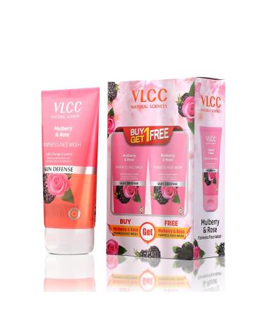 Buy VLCC Mulberry and Rose Facewash 150ml - Buy 1 Get 1 Free | International Shipping - Buy Online on GoSupps.com