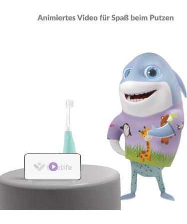 Truelife Sonicbrush Baby G: Best Schallzahnb rste for 3-6 Years | 3 Brush Heads Timers & Teaching Video | Soft Bristles & Fun Animal Stickers - Buy Online on GoSupps.com