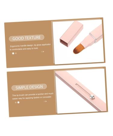 Buy Minkissy Lip Makeup Brush - Retractable Lipstick Applicator & Concealer Wands for Women - Double Head Plastic Lip Brush for Perfect Lip Gloss Application - Buy Online on GoSupps.com
