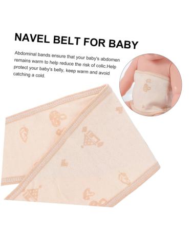 COOLHIYA 2pcs colored cotton baby belly circumference umbilicus protector for kids hernia truss belt newborn belly belts newborn navel belt newborn belly band hernia belt breathable child - Buy Online on GoSupps.com