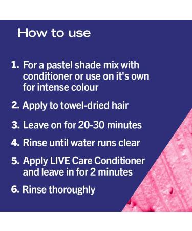 Live Ultra Brights Or Pastels Vibrant Pink Hair Dye 91 Raspberry Rebel - Semi-Permanent 1 Count - Buy Online on GoSupps.com