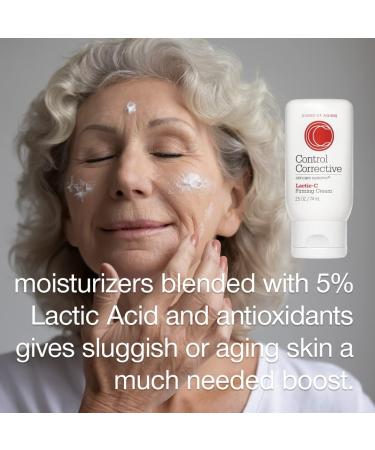 CONTROL CORRECTIVE Lactic-C Firming Cream 2.5 Oz | Anti-Aging Moisturizer with 5% Lactic Acid & Vitamin C for Hydration Nourishment and Brightening | International Shipping Available - Buy Online on GoSupps.com