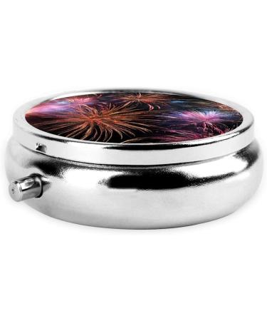 Explosion Firework 3D Printed Mini Pill Box | 3 Compartment Travel Pill Organizer | Portable Medicine Case for Home & Office - Buy Online on GoSupps.com
