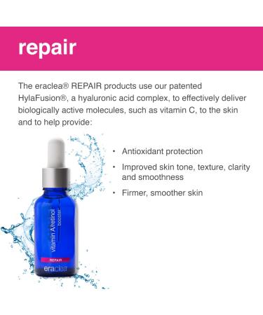 Eraclea Vitamin A Retinol Booster Serum - Anti-Aging Antioxidant with Hyaluronic Acid for Fine Lines & UV Damage Repair (1 oz) - Shop Internationally - Buy Online on GoSupps.com