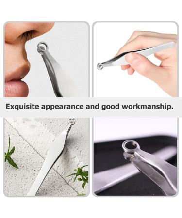 Frcolor Stainless Steel Nasal Hair Clip & Eyelash Tweezers Set - Precision Grooming Tools for Men & Women - Buy Online on GoSupps.com