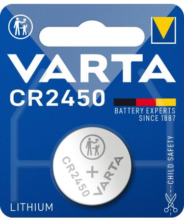 Varta VCR2450 Electronic Lithium 3V Battery for Cameras/MP3 Player and GameBoy (Blue Silver)