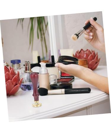 PLAFOPE 1pc Dispensing Plate Tool Coffee Tamper Stamper Makeup Gadgets Wooden Handle Coffee Beans Pack 1 count (Pack of 1) Brown - Buy Online on GoSupps.com