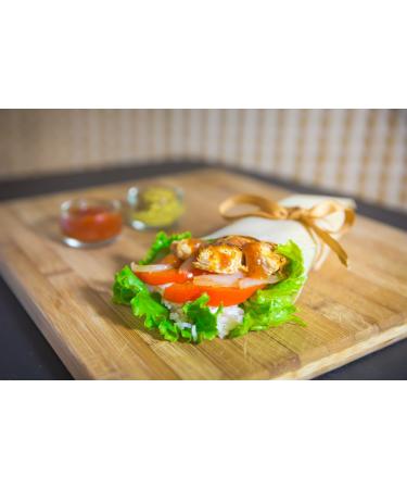 NUCO DUO Organic Coconut Wraps - 10 Count, Paleo, Gluten Free, Vegan, Non-GMO - Shelf Stable, Raw Veggie - 2.47oz (Pack of 2) - Buy Online on GoSupps.com