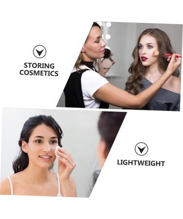 Beavorty 6 Pcs Loose Powder Box Plastic Case Plastic Mirror Travel Make up Mirror Compact Case with Mirror Empty Loose Powder Pot Mirror and Elasticated Net Sifter 5g Powder Case Black Mat 7.5x7.5cmx3pcs Blackx3pcs - Buy Online on GoSupps.com