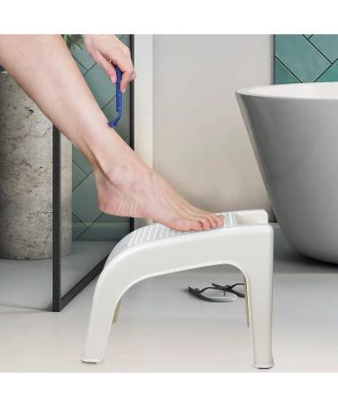Non-Slip Shower Foot Rest for Shaving Legs & Pedicure | Sturdy Stool for Foot Care - Buy Online on GoSupps.com