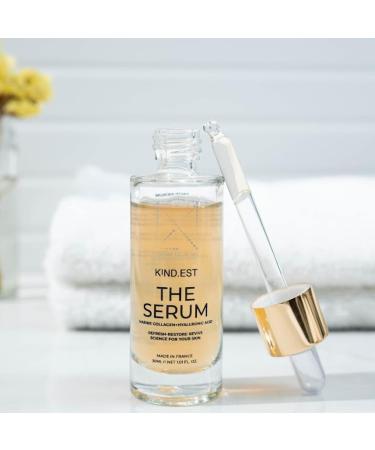 Dr Nigma | THE SERUM - Kindest x Nigma Talib ND | Brightens & Evens Skin | Improves Appearance of Wrinkles | 1.01 Fl. Oz./30 Ml - Buy Online on GoSupps.com