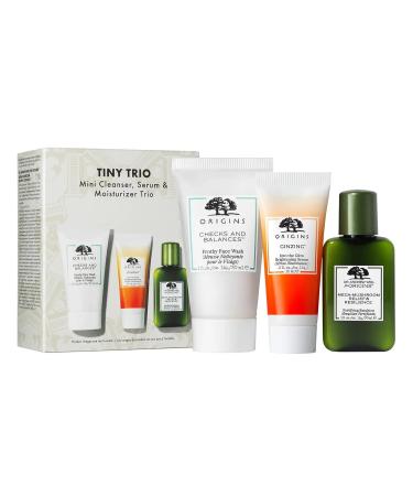 Buy Origins Tiny Trio Mini Cleanser Serum & Moisturizer Set - International Shipping Available - Buy Online on GoSupps.com