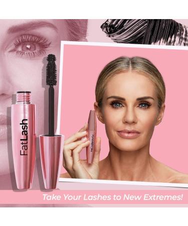 MCoBeauty FatLash Volumising Mascara - Plumping Lifting Formula for Instant Lash Growth - Extreme Length and Volume - Clump, Flake Resistant - Black - 0.37 oz - Buy Online on GoSupps.com
