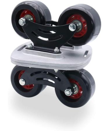TRENDBOX High-End Roller Skate Plates with Bearings & Outdoor Wheels - Perfect for Beginners | Aluminium Alloy Construction - Buy Online on GoSupps.com