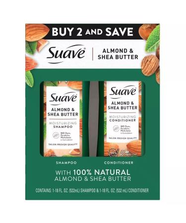 uave Almond & Shea Butter | 2-1 Shampoo & Conditioner